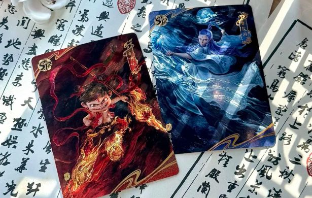 求” 成爆款竟然是开化出品！瓦利棋牌哪吒卡牌 “一卡难(图6)